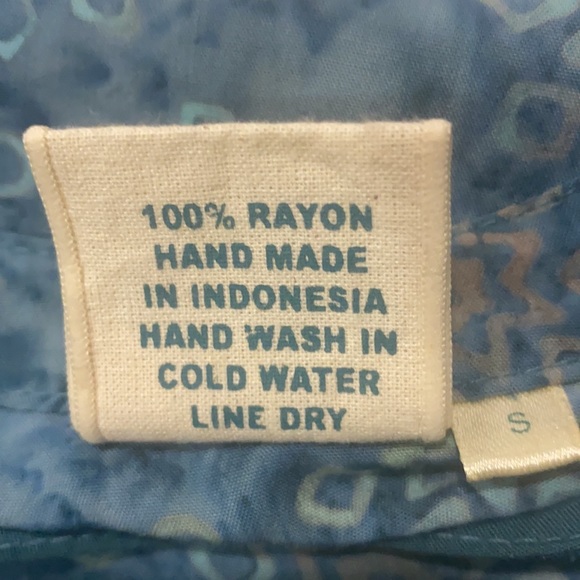 Go Fish Batik Print Dress ~ Small - Picture 11 of 11